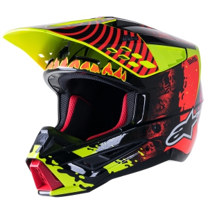 HELMET SM5 SOL BK YL GL 1